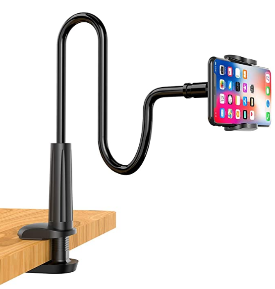 SHAWE Phone Holder Bed Gooseneck Mount